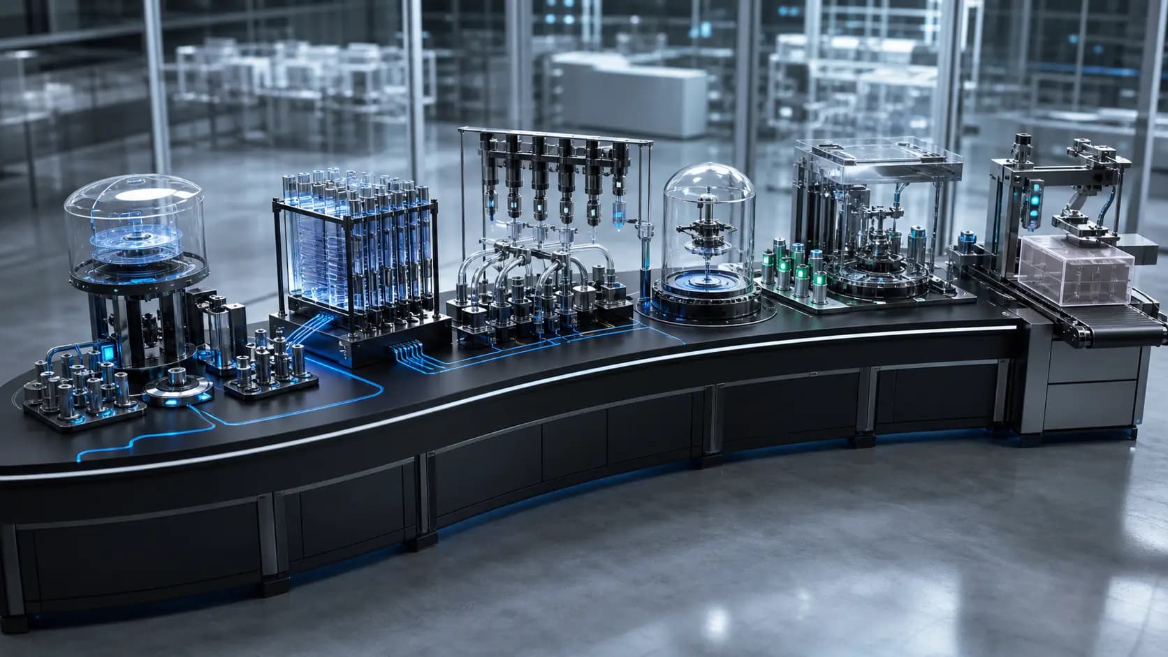 Production AI agent architecture connecting workflow, knowledge, tools and controls